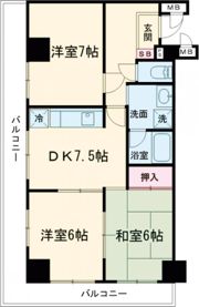 レヂオンス青梅 パートⅡの間取り画像