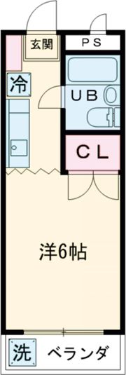 ビューラー田野倉の間取り画像