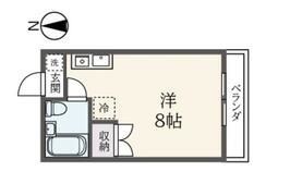 b’CASA平塚桜ヶ丘re-bornの間取り画像