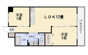 アメニティきしゃばの間取り画像