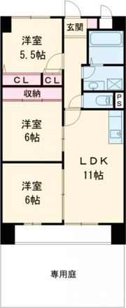 ベル・アーバニティ加古川IIの間取り画像