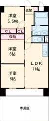 ベル・アーバニティ加古川IIの間取り画像