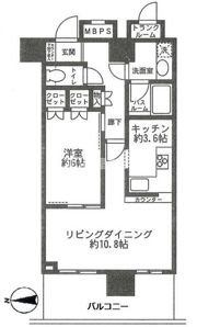 クリオレジダンスタワー横濱鶴ヶ峰の間取り画像