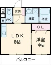 EXハイツ東新町Ⅴの間取り画像