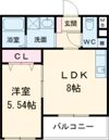 EXハイツ東新町Ⅴの間取り画像