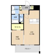 LIBTH長嶺WESTの間取り画像