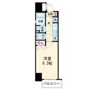 レジュールアッシュ梅田LUXEの間取り画像