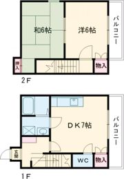 ビッグフォレスト兵庫の間取り画像