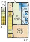 メゾン・ド・パステル台町Fの間取り画像