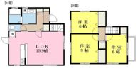 ラフィネタウン西垣生の間取り画像