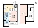 スカイヴィラ大橋の間取り画像