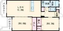 グレイシャスミユキの間取り画像