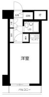 ビクセル川崎の間取り画像