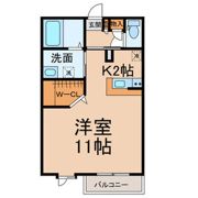 Add Wistaria 2の間取り画像