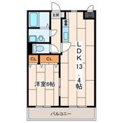 メーラ西鶴間Ⅲの間取り画像