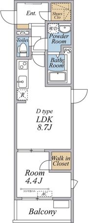 リブリ・東村山の間取り画像