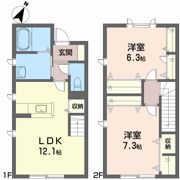 シャーメゾンクラヴィエ北島の間取り画像