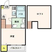 エヴァンコートⅡの間取り画像