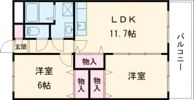 エスポアール壱番館の間取り画像