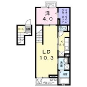 クリアネス コートの間取り画像