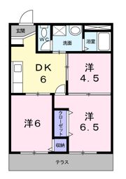 シティハイツあおきの間取り画像