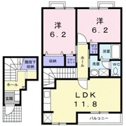 ブライト・ハウスBの間取り画像