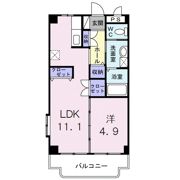 パレスビュー崎山の間取り画像