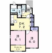 ベルデーアの間取り画像