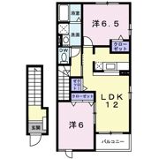 ベル メゾンAの間取り画像