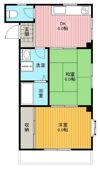 コーポサンサンの間取り画像