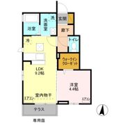 WIT熊谷 Ⅱの間取り画像