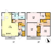 フェニックス小仙波 E棟の間取り画像