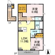 リッシュセゾン Oの間取り画像
