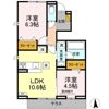 リッシュセゾン Eの間取り画像