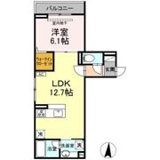 D Paina 登戸Ⅲの間取り画像