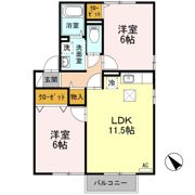 オークデール A/Bの間取り画像