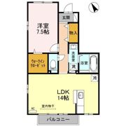 リビングタウン松若町 A棟の間取り画像