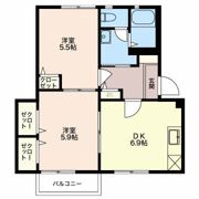 パストラル新光町Ⅰの間取り画像