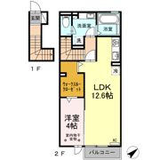 リュイソーの間取り画像