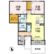 D-room楠見中の間取り画像