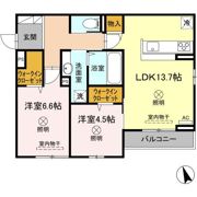 スカイ長束の間取り画像