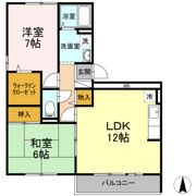ロック21の間取り画像