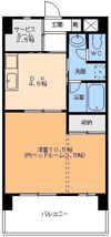 パークハイツコミセン前の間取り画像