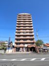 パークハイツコミセン前の外観