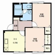 メイプル Bの間取り画像