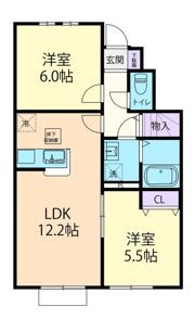フォーゲルの間取り画像