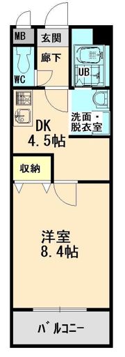 ブランシェの間取り画像