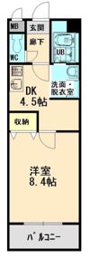 ブランシェの間取り画像