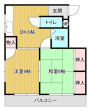 光苑ハイムの間取り画像