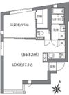 ルクール市ヶ谷払方町(旧ARK HOUSE 市ヶ谷払方町)の間取り画像